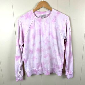 Lucky Brand Women’s Small Pink Tie Dye Pullover Crewneck Sweatshirt